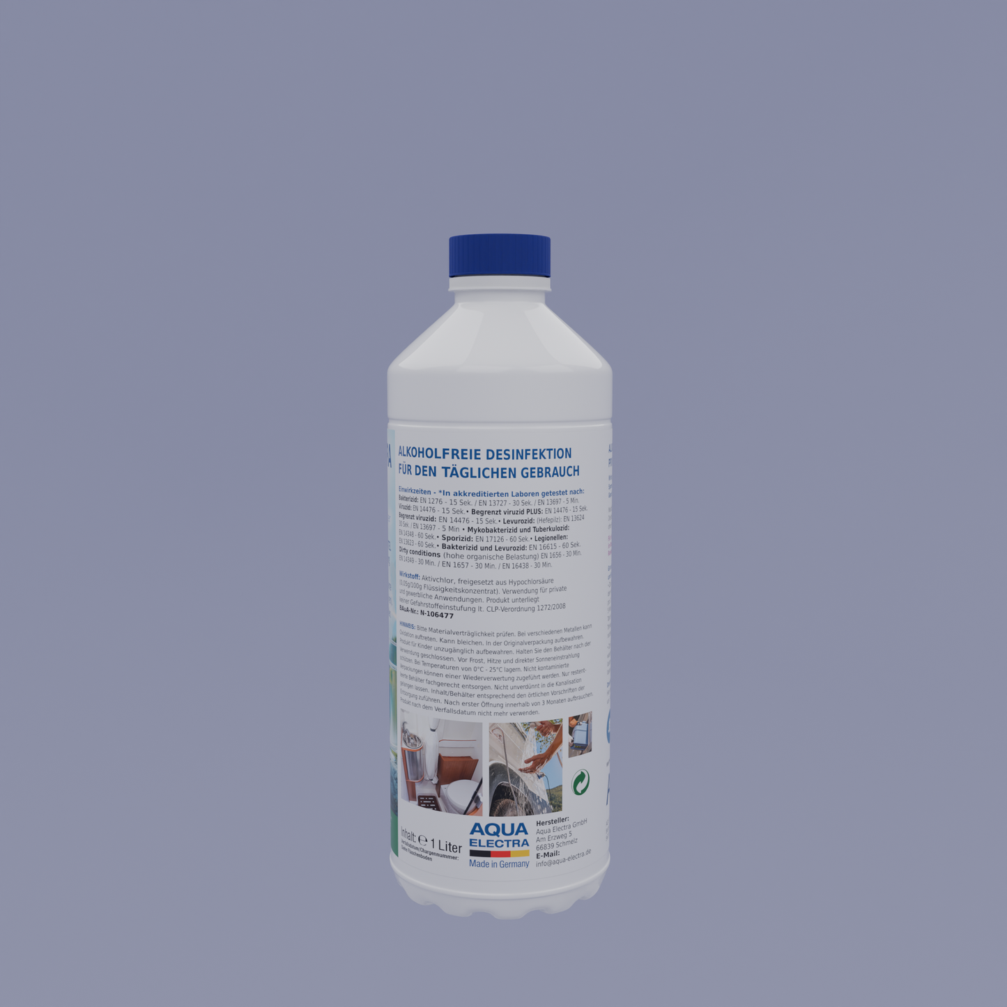 NeutroDes Camping & Wasser Flasche (1 Liter)