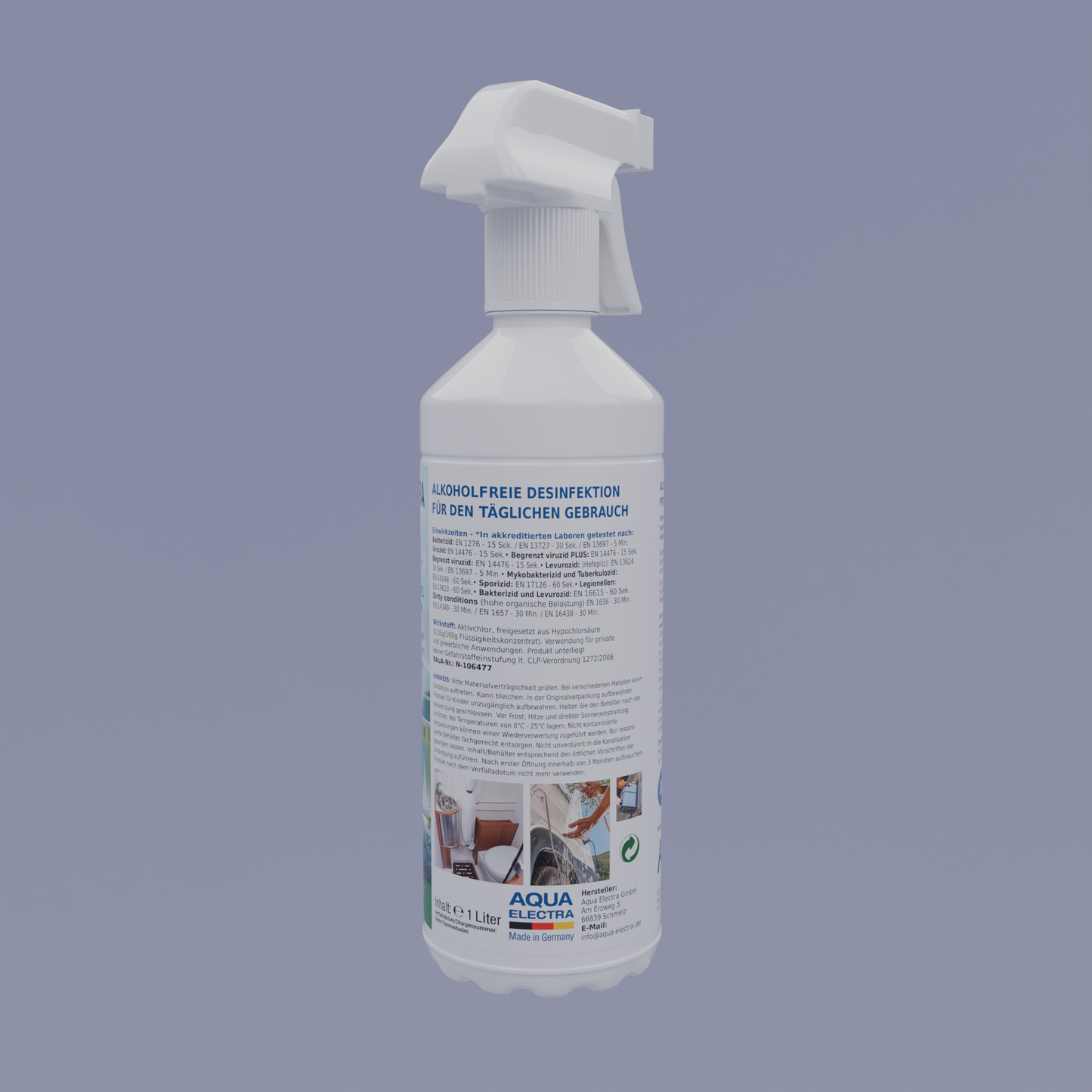 NeutroDes Camping & Wasser Flasche (1 Liter)