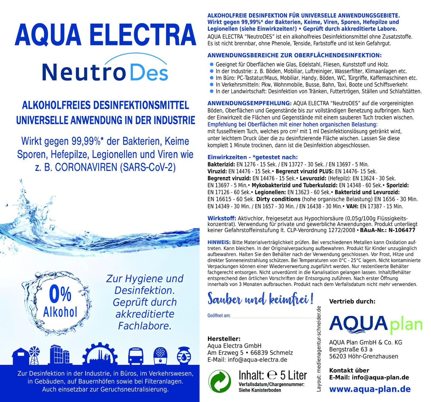 NeutroDes Kanister (20 Liter)