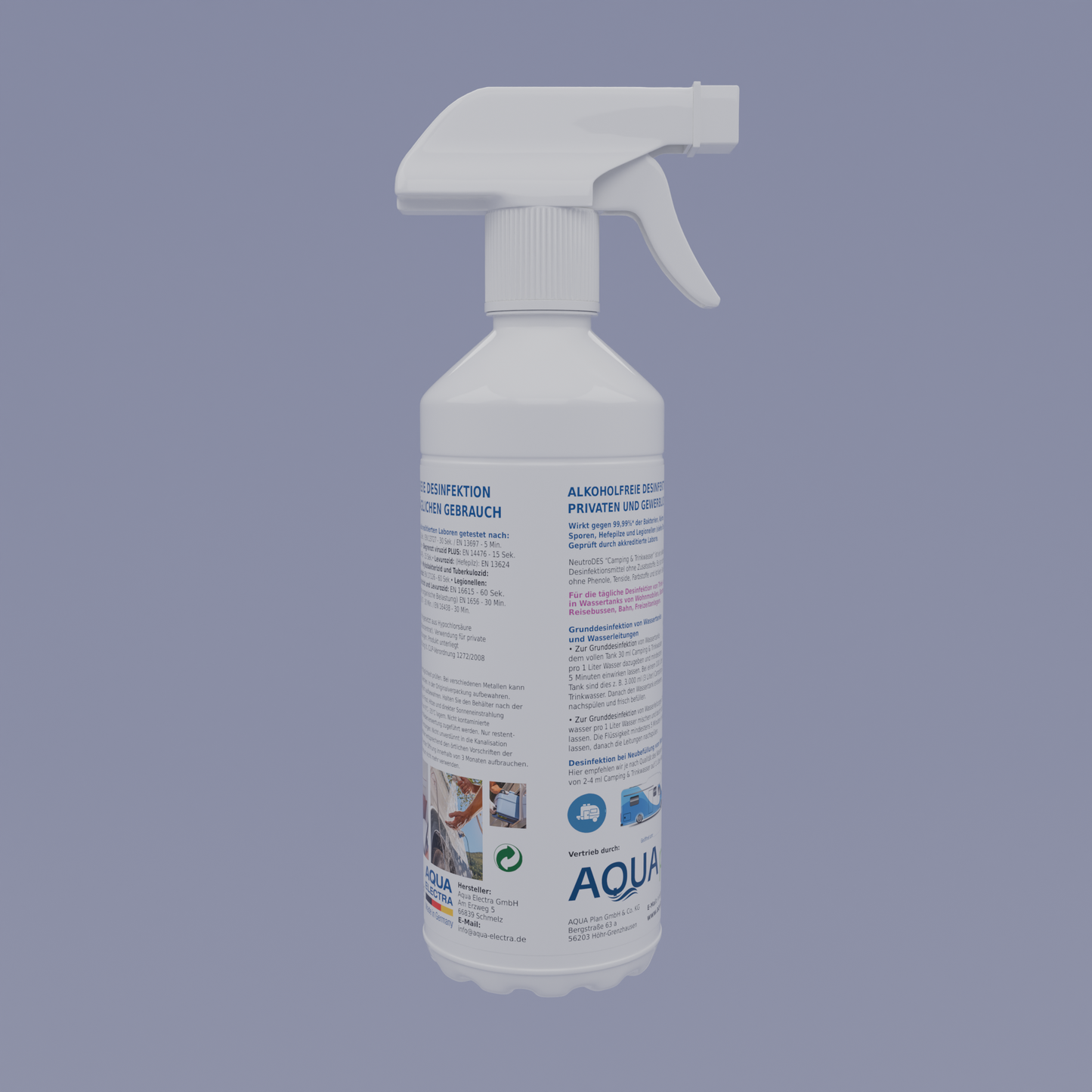 NeutroDes Camping & Wasser Flasche (1 Liter)