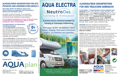 NeutroDes Camping & Wasser Flasche (1 Liter)